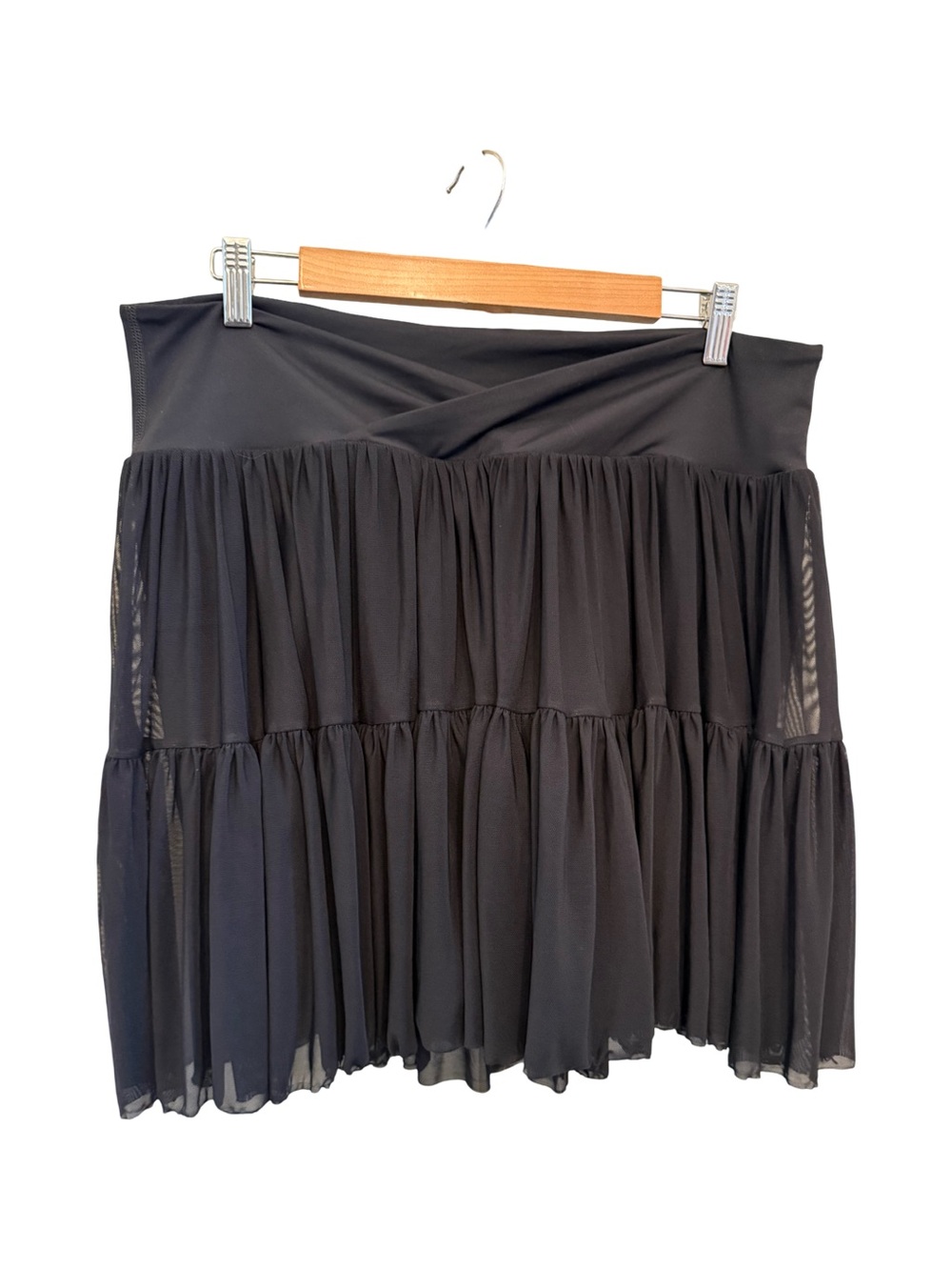 Blogilates 2X Tiered Mesh Skirt Built-In Pocket Shorts Tennis Pickleball Skort